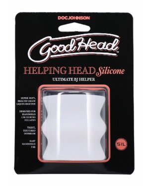 Мастурбатор Doc Johnson GoodHead - Helping Head Silicone