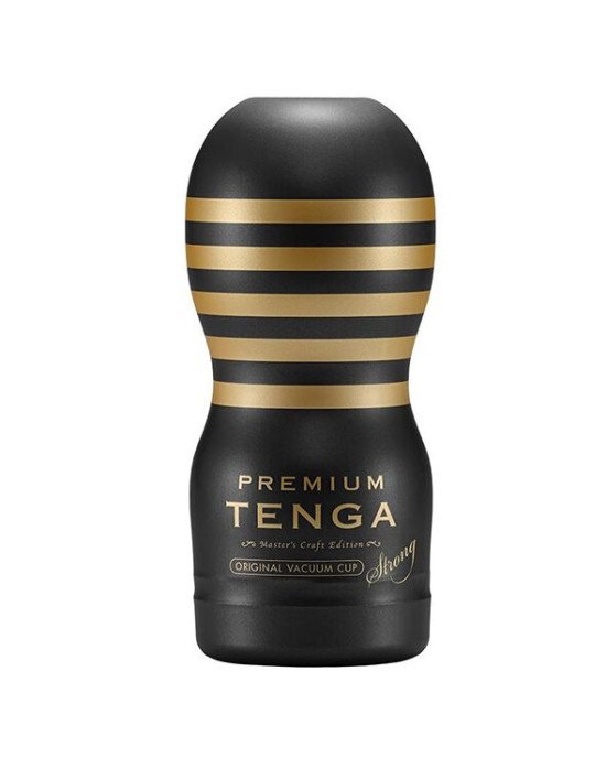 Мастурбатор Tenga Premium Original Vacuum Cup Strong (глибоке горло) з вакуумною стимуляцією