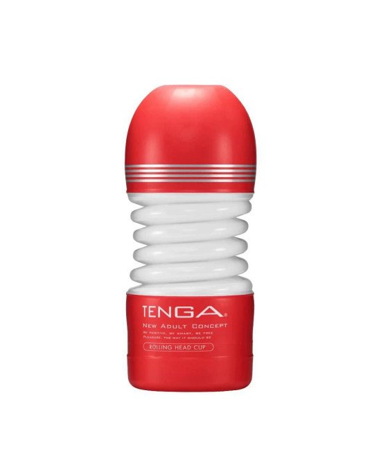 Мастурбатор Tenga Rolling Head Cup з інтенсивною стимуляцією головки NEW Мастурбатор Tenga Rolling Head Cup з інтенсивною стимуляцією головки NEW