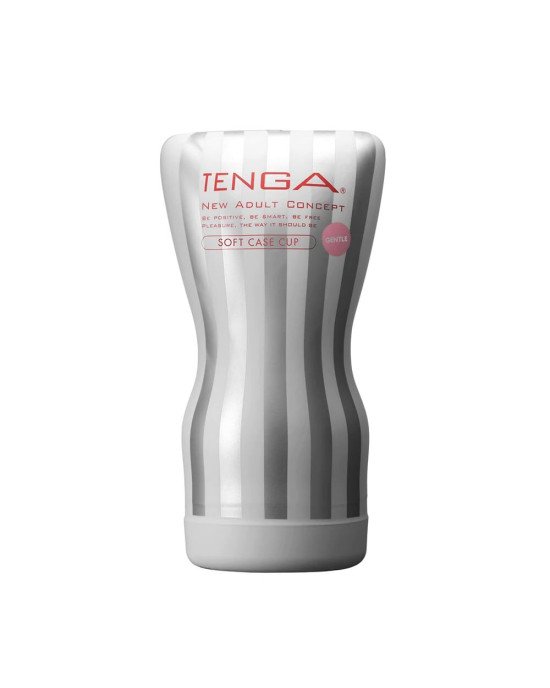 Мастурбатор Tenga Soft Case Cup (м’яка подушечка) Gentle стискуваний Мастурбатор Tenga Soft Case Cup (м’яка подушечка) Gentle стискуваний