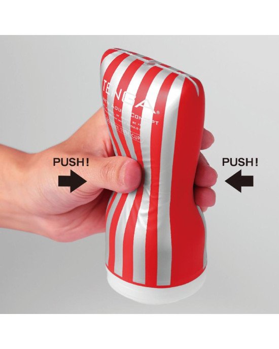 Мастурбатор Tenga Soft Case Cup (м’яка подушечка) стискуваний Мастурбатор Tenga Soft Case Cup (м’яка подушечка) стискуваний