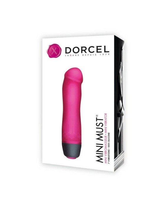 Вібратор Dorcel Mini Must Magenta для клітора і точки G Вібратор Dorcel Mini Must Magenta для клітора і точки G