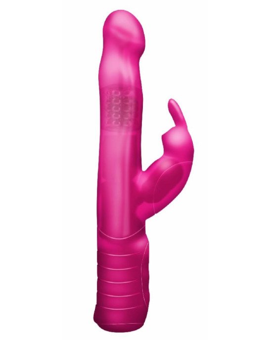 Вібратор-кролик Dorcel Baby Rabbit Pink з перловим масажем Вібратор-кролик Dorcel Baby Rabbit Pink з перловим масажем