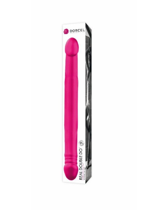 Фалоімітатор двосторонній Dorcel Real Double Do Magenta, діаметр 4 см, довжина 42 см Фалоімітатор двосторонній Dorcel Real Double Do Magenta, діаметр 4 см, довжина 42 см