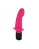 Вібратор Dorcel Mini Lover Magenta з обмежувачем, для точки G і масажу простати
