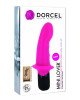 Вібратор Dorcel Mini Lover Magenta з обмежувачем, для точки G і масажу простати