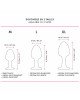 Анальна пробка Dorcel Geisha Plug Diamond M з кулькою всередині, створює вібрації, макс. діаметр 3,2 Анальна пробка Dorcel Geisha Plug Diamond M з кулькою всередині, створює вібрації, макс. діаметр 3,2