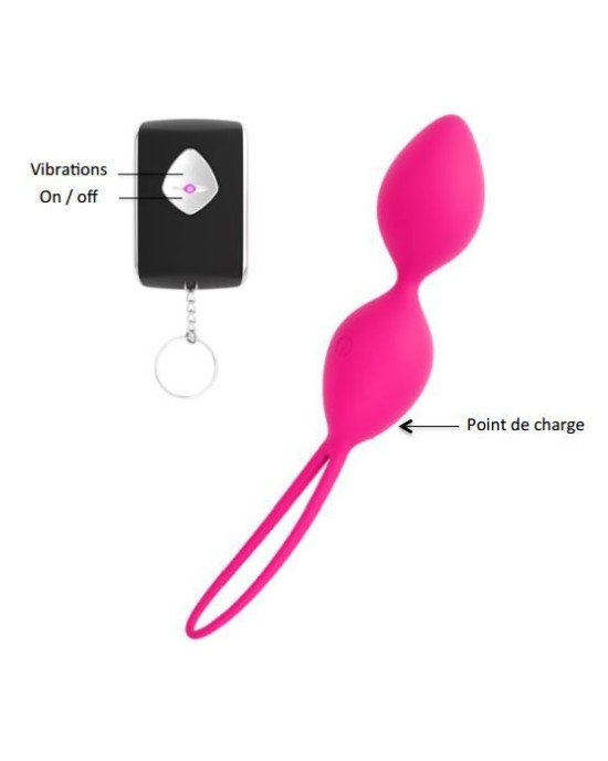 Вагінальні кульки Dorcel Divine Balls, діаметр 3,5 см, вага 91гр