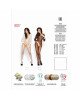 Бодістокінг Passion BS007 black, комбінезон, закриті плечі, рукав 3/4 Бодістокінг Passion BS007 black, комбінезон, закриті плечі, рукав 3/4
