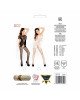 Бодістокінг Passion BS021 black, комбінезон, дрібна сіточка по тілу, велика сітка на ногах Бодістокінг Passion BS021 black, комбінезон, дрібна сіточка по тілу, велика сітка на ногах