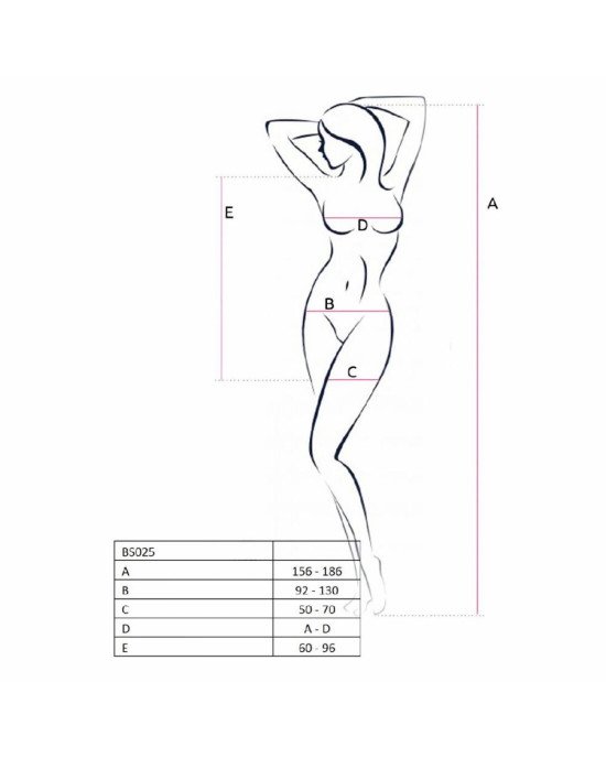 Бодістокінг Passion BS025 white, сукня-сітка, спущене плече, довгий рукав Бодістокінг Passion BS025 white, сукня-сітка, спущене плече, довгий рукав