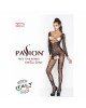 Бодістокінг Passion BS031 white, комбінезон з відкритими грудьми Бодістокінг Passion BS031 white, комбінезон з відкритими грудьми