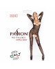 Бодістокінг Passion BS040 black, комбінезон з відкритими грудьми Бодістокінг Passion BS040 black, комбінезон з відкритими грудьми