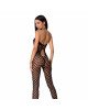 Бодистокинг Passion BS065 black, комбинезон, крупная сетка Бодистокинг Passion BS065 black, комбинезон, крупная сетка