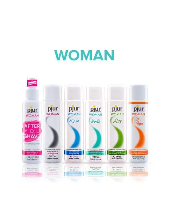Змазка на силіконовій основі pjur Woman 100мл, без ароматизаторів та консервантів спеціально для неї Змазка на силіконовій основі pjur Woman 100мл, без ароматизаторів та консервантів спеціально для неї