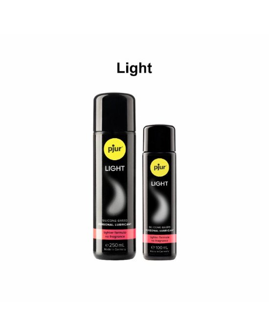 Силіконова змазка pjur Light 100 мл найбільш рідка, 2в1 для сексу та масажу