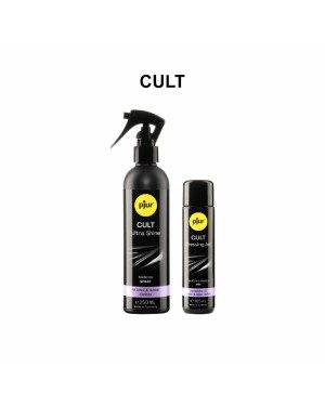 Спрей для догляду за одягом із гуми та латексу pjur Cult Ultra Shine 250 мл, надає блиску