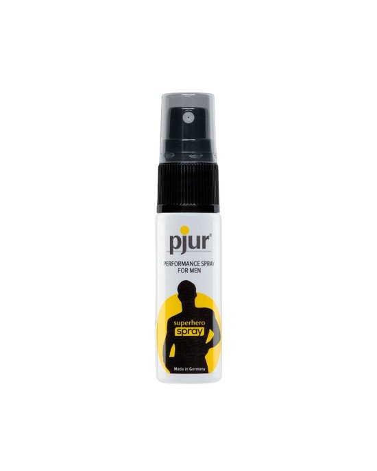 Пролонгувальний спрей pjur Superhero Spray 20 мл, всотується в шкіру, натуральні компоненти Пролонгувальний спрей pjur Superhero Spray 20 мл, всотується в шкіру, натуральні компоненти