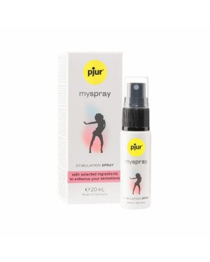 Збудливий спрей для жінок pjur My Spray 20 мл з екстрактом алое, ефект поколювання Збудливий спрей для жінок pjur My Spray 20 мл з екстрактом алое, ефект поколювання