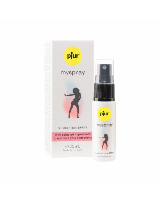 Збудливий спрей для жінок pjur My Spray 20 мл з екстрактом алое, ефект поколювання Збудливий спрей для жінок pjur My Spray 20 мл з екстрактом алое, ефект поколювання