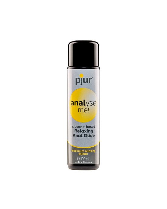 Анальна змазка pjur analyse me! Relaxing jojoba silicone 100 мл на силіконовій основі з олією жожоба Анальна змазка pjur analyse me! Relaxing jojoba silicone 100 мл на силіконовій основі з олією жожоба