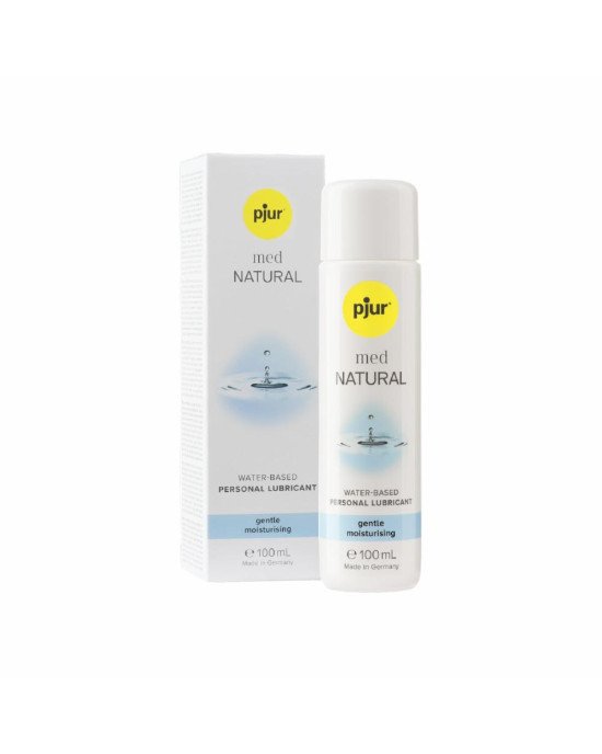 Лубрикант на водній основі pjur MED Natural glide 100 мл спеціально для сухої та чутливої ​​шкіри