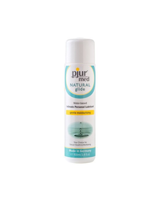 Лубрикант на водній основі pjur MED Natural glide 100 мл спеціально для сухої та чутливої шкіри Лубрикант на водній основі pjur MED Natural glide 100 мл спеціально для сухої та чутливої шкіри