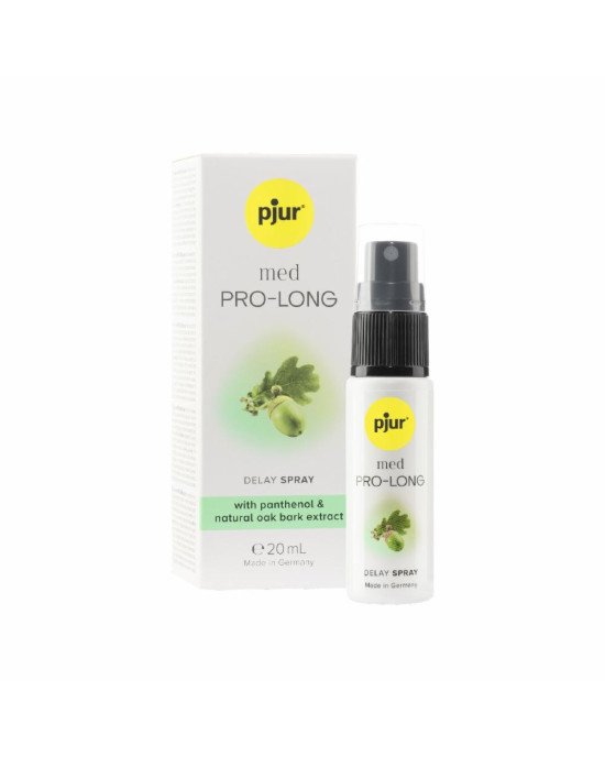 Пролонгувальний спрей pjur MED Prolong Spray 20 мл із екстрактом дубової кори та пантенолом Пролонгувальний спрей pjur MED Prolong Spray 20 мл із екстрактом дубової кори та пантенолом