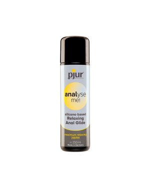 Анальна змазка pjur analyse me! Relaxing jojoba silicone 250 мл на силіконовій основі з олією жожоба