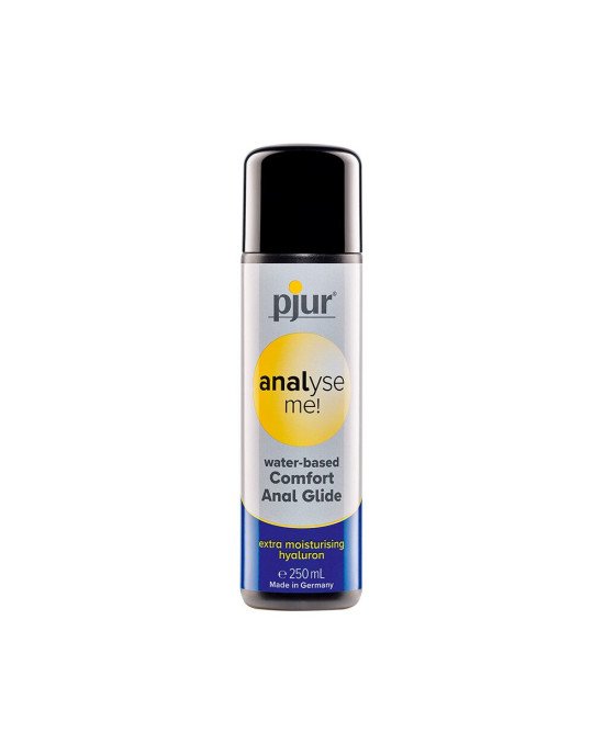 Анальна змазка pjur analyse me! Comfort water glide 250 мл на водній основі з гіалуроном Анальна змазка pjur analyse me! Comfort water glide 250 мл на водній основі з гіалуроном