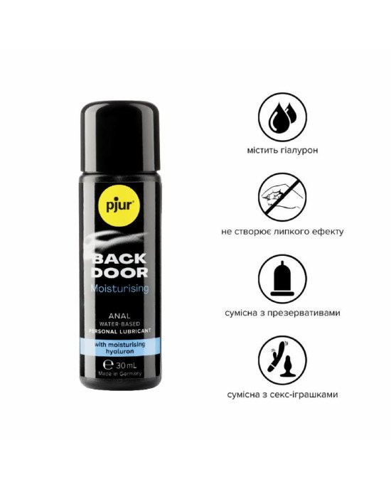 Анальна змазка pjur backdoor Comfort water glide 30 мл на водній основі з гіалуроном Анальна змазка pjur backdoor Comfort water glide 30 мл на водній основі з гіалуроном