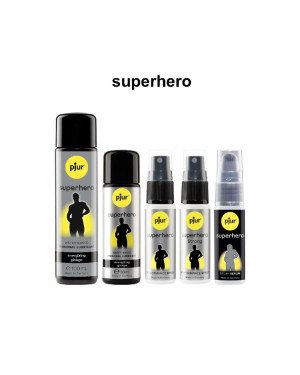 Пролонгувальний гель pjur Superhero Serum 20 мл, створює невидиму плівку, що знижує чутливість Пролонгувальний гель pjur Superhero Serum 20 мл, створює невидиму плівку, що знижує чутливість
