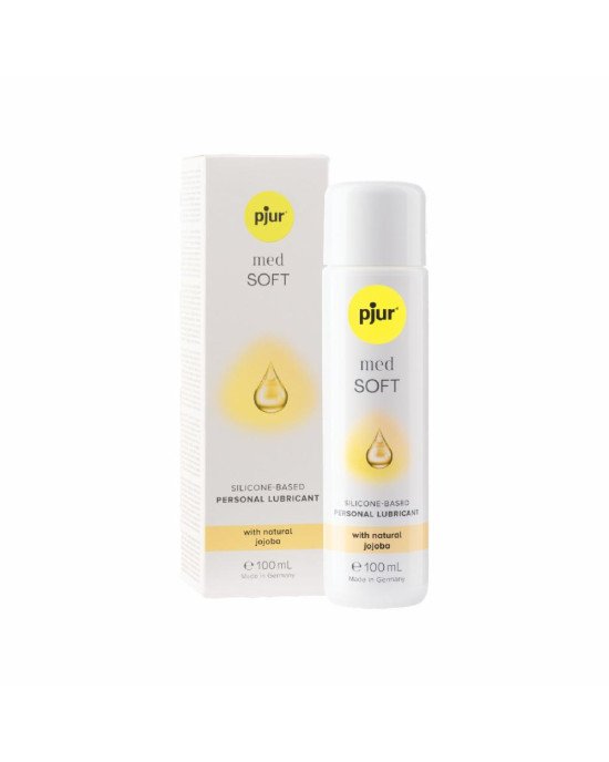 Силіконова змазка pjur MED Soft glide 100 мл з олією жожоба для дуже сухої та чутливої шкіри Силіконова змазка pjur MED Soft glide 100 мл з олією жожоба для дуже сухої та чутливої шкіри