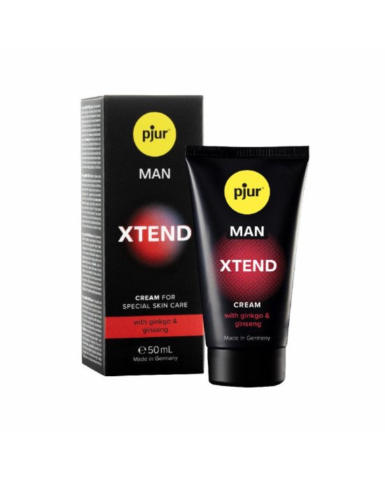 Крем для пеніса стимулювальний pjur MAN Xtend Cream 50 ml, з екстрактом гінкго та женьшеню