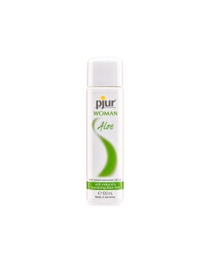 Лубрикант на водній основі pjur Woman Aloe 100 мл з екстрактом алое, зволожувальний, без парабенів