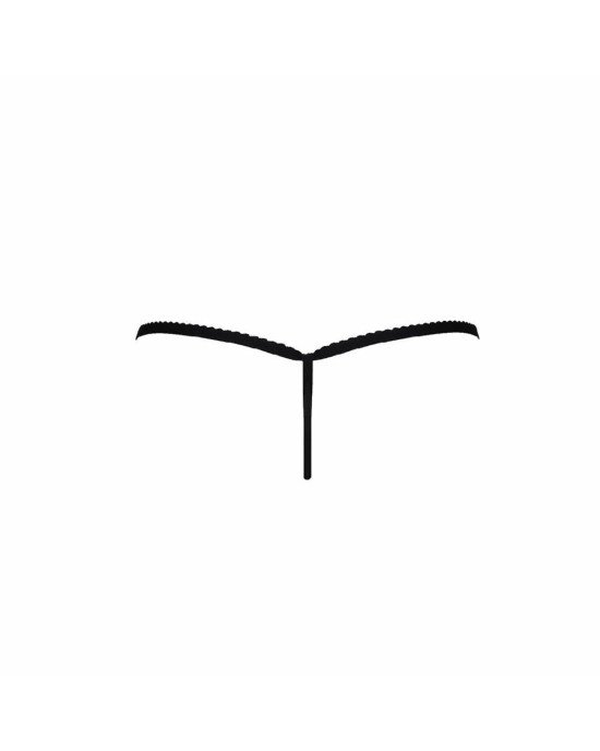 Трусики мереживні ATHENA THONG black L/XL - Passion Exclusive Трусики мереживні ATHENA THONG black L/XL - Passion Exclusive