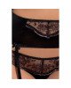 Комплект білизни BRIDA SET OpenBra black XXL / 3XL - Passion Exclusive трусики-танга, пояс, відкрити Комплект білизни BRIDA SET OpenBra black XXL / 3XL - Passion Exclusive трусики-танга, пояс, відкрити