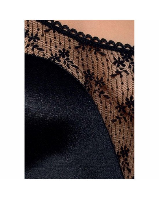 Боді-монокіні з глибоким декольте PETRA BODY black XXL/XXXL — Passion Exclusive Боді-монокіні з глибоким декольте PETRA BODY black XXL/XXXL — Passion Exclusive