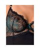 Корсет з пажами FLORIS CORSET black S/M - Passion Exclusive, трусики Корсет з пажами FLORIS CORSET black S/M - Passion Exclusive, трусики