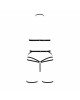 Комплект білизни MORGAN SET OpenBra black L/XL - Passion Exclusive: стрепи: трусики, ліф, пояс Комплект білизни MORGAN SET OpenBra black L/XL - Passion Exclusive: стрепи: трусики, ліф, пояс