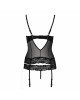 Корсет з відкритими грудьми NORTH CORSET black XXL/XXXL - Passion Exclusive, пажі, трусики, шнурівка Корсет з відкритими грудьми NORTH CORSET black XXL/XXXL - Passion Exclusive, пажі, трусики, шнурівка