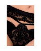 Комплект білизни TONYA SET black XXL/XXXL - Passion Exclusive: трусики, ліф, пояс для панчох Комплект білизни TONYA SET black XXL/XXXL - Passion Exclusive: трусики, ліф, пояс для панчох