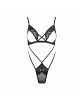 Боді монокіні з відкритими грудьми DIABOLINA BODY black S/M - Passion Боді монокіні з відкритими грудьми DIABOLINA BODY black S/M - Passion