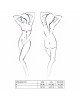 Комплект білизни MIRAJANE SET black XXL/XXXL - Passion Exclusive: ліф-топ що підтримує та трусики