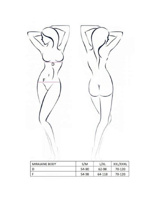 MIRAJANE BODY black S/M - Passion Exclusive MIRAJANE BODY black S/M - Passion Exclusive