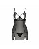 Прозора сорочка приталена QUENTRIS CHEMISE black XXL/XXXL - Passion Exclusive, трусики Прозора сорочка приталена QUENTRIS CHEMISE black XXL/XXXL - Passion Exclusive, трусики