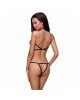 Портупея-боді зі стреп IVENA black S/M - Passion Exclusive Портупея-боді зі стреп IVENA black S/M - Passion Exclusive