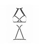 Портупея зі стреп з мереживом LORRY BRA black L/XL - Passion Exclusive Портупея зі стреп з мереживом LORRY BRA black L/XL - Passion Exclusive