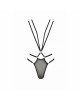 Відкритий боді зі стреп MEGGY black S/M - Passion Exclusive Відкритий боді зі стреп MEGGY black S/M - Passion Exclusive