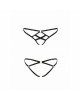 Трусики з стреп NICKY THONG black L/XL - Passion Exclusive Трусики з стреп NICKY THONG black L/XL - Passion Exclusive